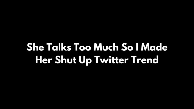 She Talks Too Much So I Made Her Shut Up Twitter